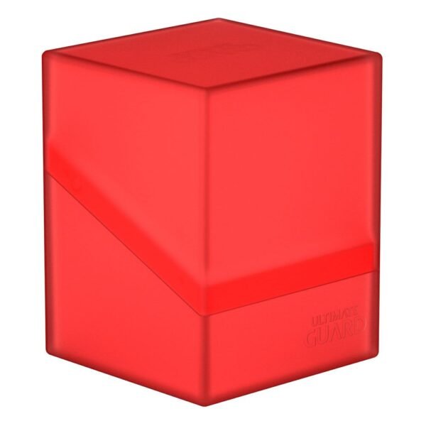 Ultimate Guard - Boulder Deck Case 100+ Standard Size Ruby