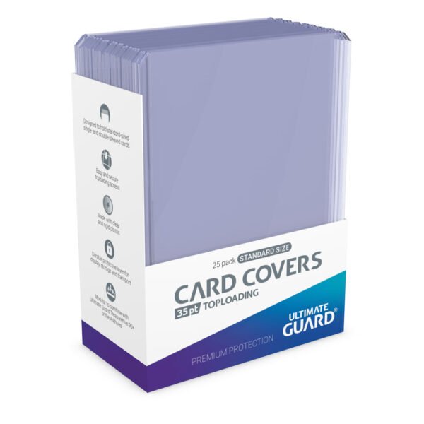 Ultimate Guard - Card Covers Toploading 35 pt Clear (Pack da 25)