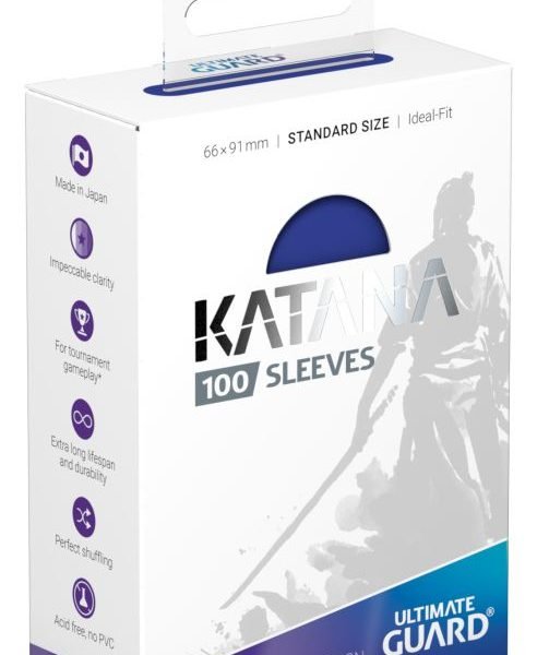 Ultimate Guard - Katana Sleeves Standard Size - Blu