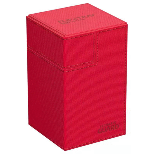 Ultimate Guard Flip`n`Tray 100+ Xenoskin Monocolor Red