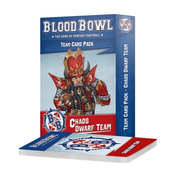 Blood Bowl Chaos Dwarf Team – Card Pack (Inglese) (Ultima possibilità d'acquisto)