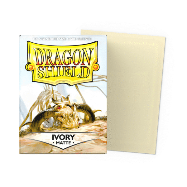 Ivory - Matte Sleeves - Standard Size