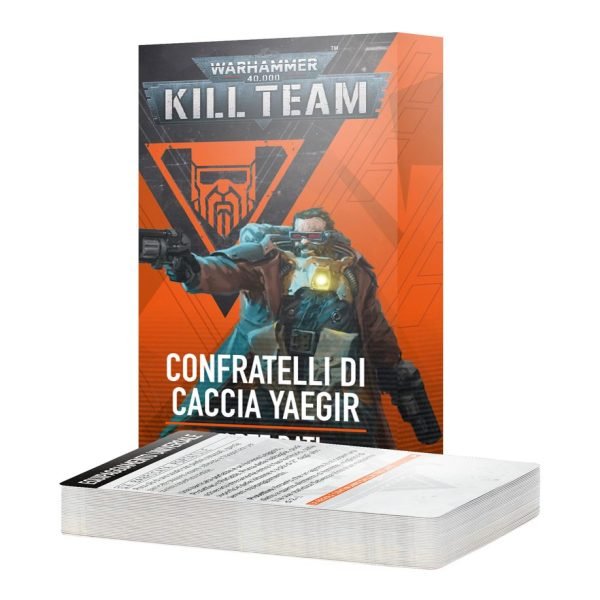 Kill Team: Confratelli di Caccia Yaegir - Carte dati