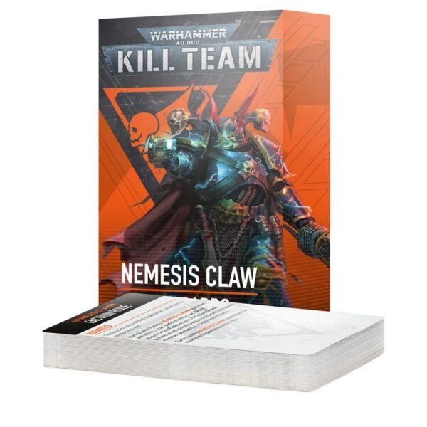 Kill Team: Nemesis Claw – Datacards (Inglese) (Offerta valida fino ad esaurimento scorte)
