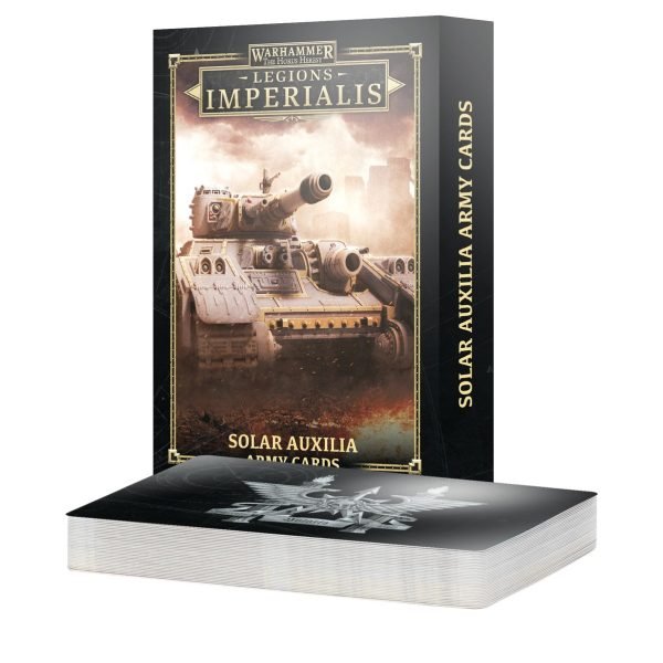 Legions Imperialis: Solar Auxilia Army Cards Pack (Inglese)