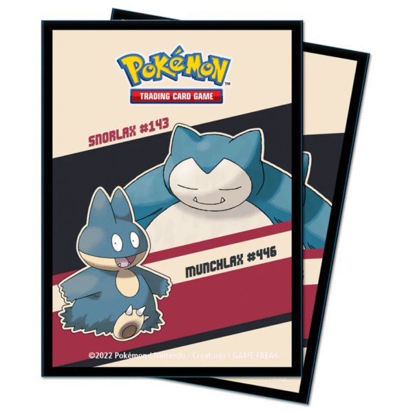 Pokémon - 65 Bustine Protettive - Ultra Pro - Snorlax e Munchlax