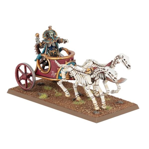 Tomb King on Skeleton Chariot
