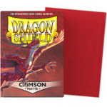 Crimson - Matte Sleeves - Standard Size