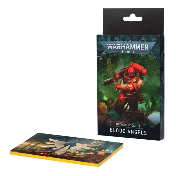 Datasheet Cards: Blood Angels (Inglese) (Offerta valida fino ad esaurimento scorte)