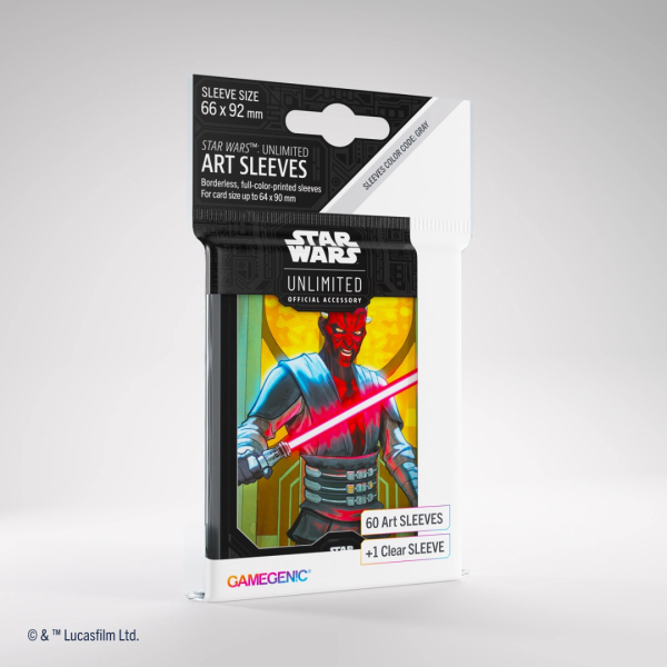 Gamegenic - Star Wars™: Unlimited - Art Sleeves - Darth Maul