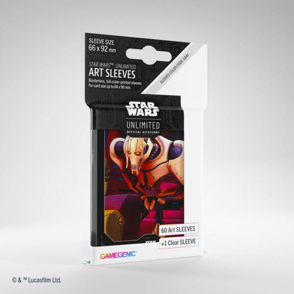 Gamegenic - Star Wars™: Unlimited - Art Sleeves - General Grievous