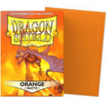 Orange - Matte Sleeves - Standard Size