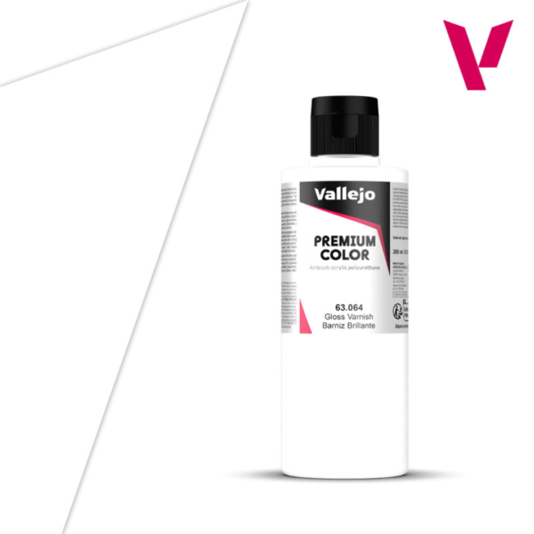 Vallejo - Prodotti Ausiliari - Premium Color - Gloss Varnish 200 ml