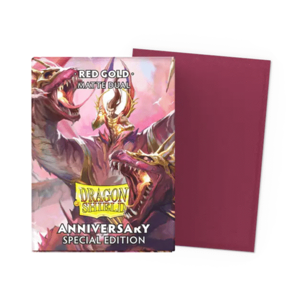 25th Special Edition - Matte Dual Sleeves - Red/Gold