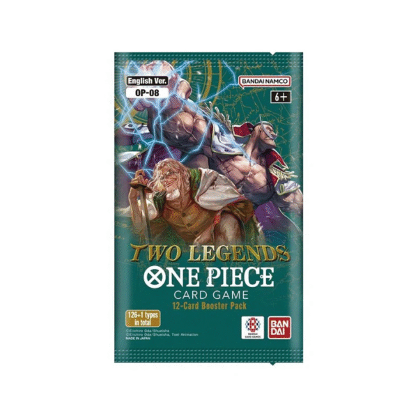 One Piece Card Game - Two Legends OP-08 - Bustina da 6 Carte (Inglese)