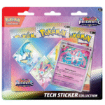 Pokémon - Evoluzioni Prismatiche - Scarlatto e Violetto 8.5 - Collezione con Adesivi - Sylveon