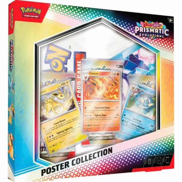 Pokémon - Evoluzioni Prismatiche - Scarlatto e Violetto 8.5 - Collezione con Poster