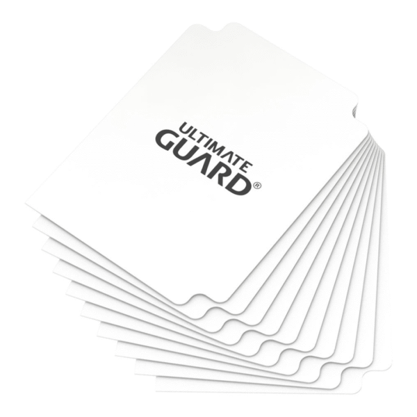 Ultimate Guard - 10 Divisori - Dimensione Carte Standard - Colore Bianco