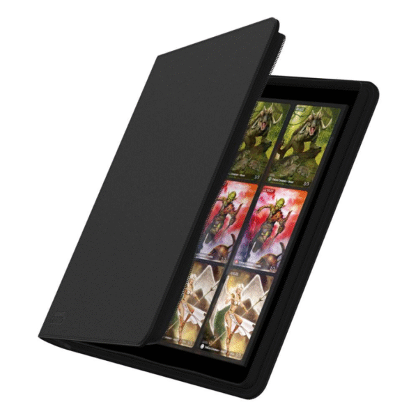 Ultimate Guard - Zipfolio Xenoskin - 480 Carte - 24 Tasche - Nero