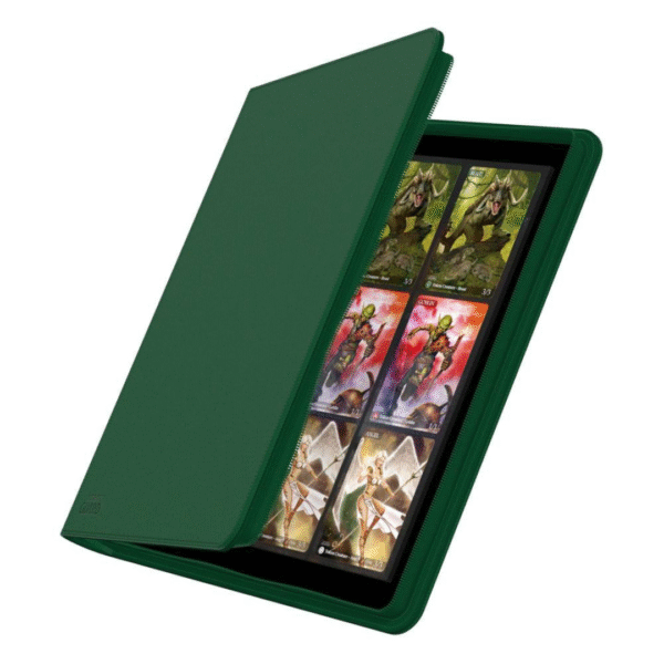 Ultimate Guard - Zipfolio Xenoskin - 480 Carte - 24 Tasche - Verde