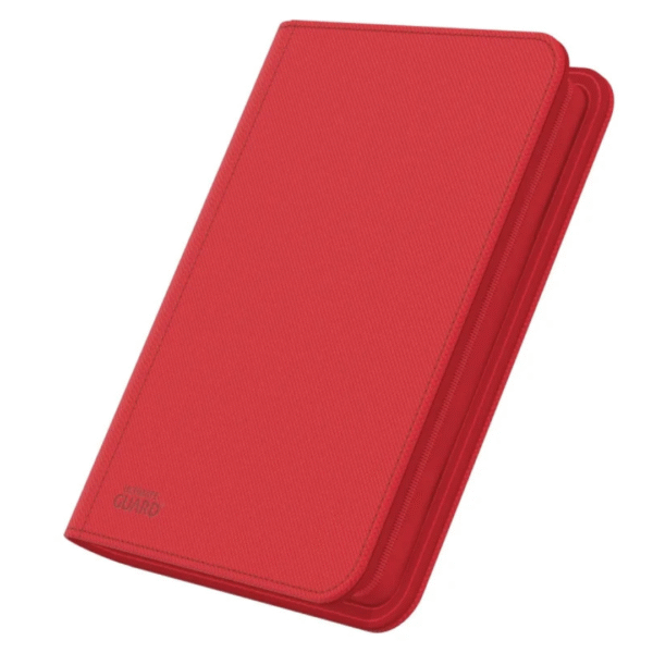 Ultimate Guard - Zipfolio Xenoskin - 160 Carte - 8 Tasche - Rosso