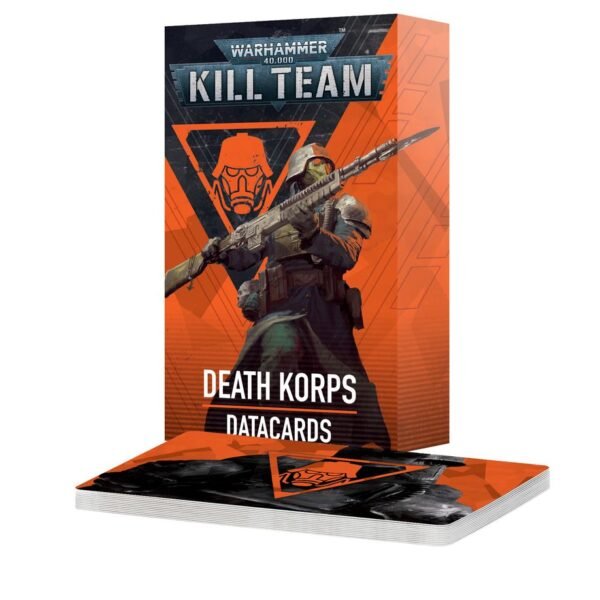 Kill Team: Death Korps – Datacards (Inglese) (Offerta valida fino ad esaurimento scorte)