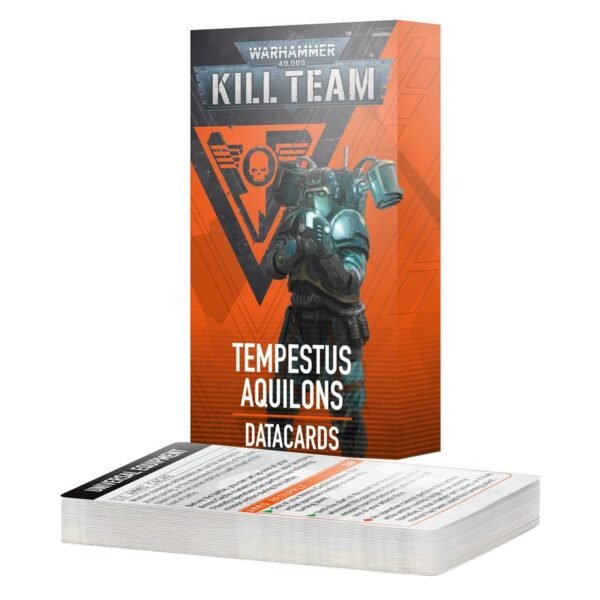 Kill Team: Tempestus Aquilons – Datacards (Inglese) (Offerta valida fino ad esaurimento scorte)