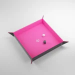 Lancia Dadi Magnetico - Nero/Rosa (Quadrato)