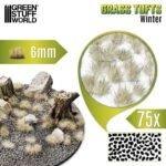 Ciuffi d'Erba - Tuft 6 mm - Bianco Inverno