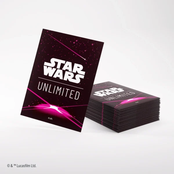 Gamegenic - Star Wars™: Unlimited - Art Sleeves - Card Back Magenta