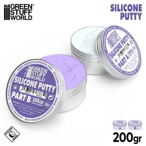 Gomma Siliconica per Stampi 200gr