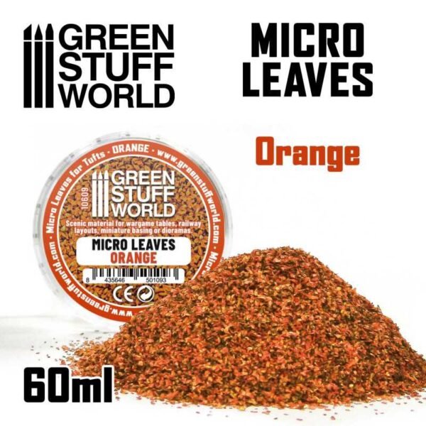 MICRO FOGLIE - Mix arancione