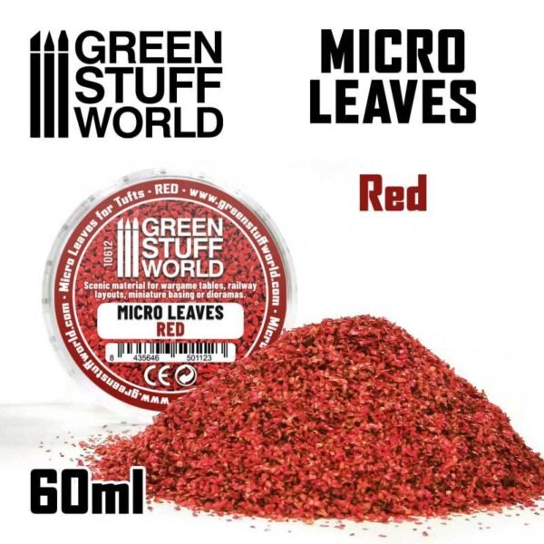 MICRO FOGLIE - Mix rosso