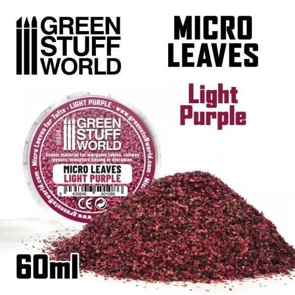 MICRO FOGLIE - Mix viola chiaro