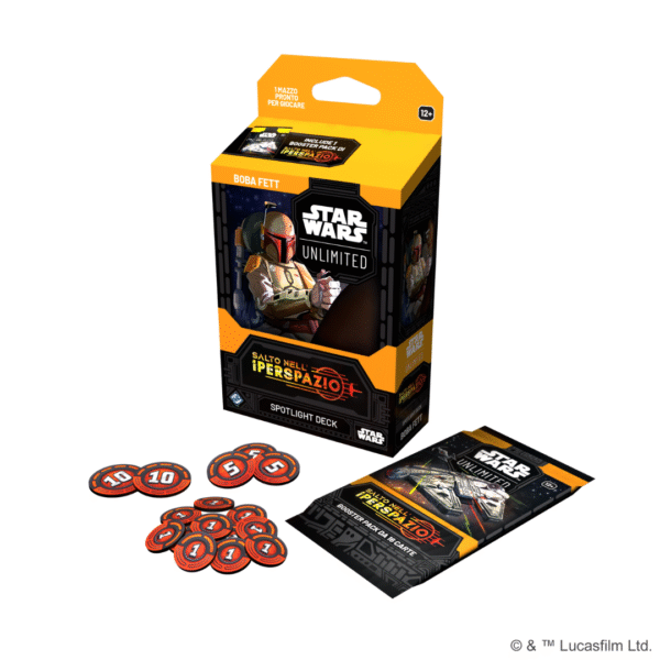 Star Wars: Unlimited - Salto nell'Iperspazio - Spotlight Deck - Boba Fett (Italiano)