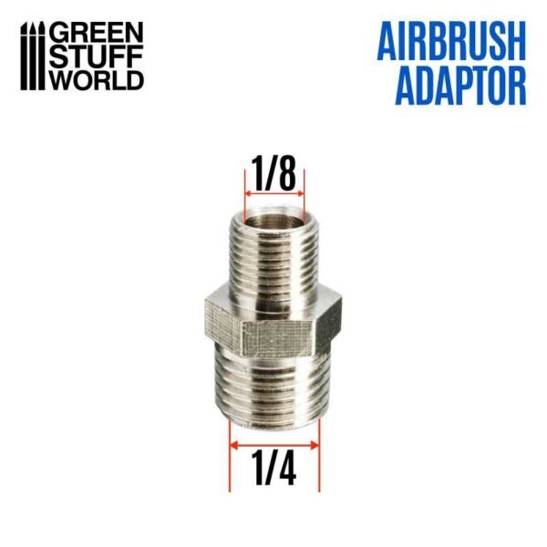Adattatore Aerografo Maschio da 1/4" a 1/8"