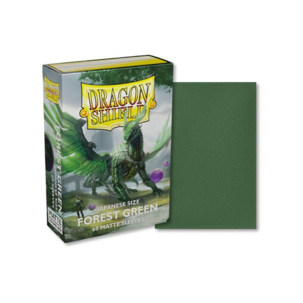 Forest Green - Matte Sleeves - Japanese Size