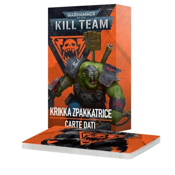 Kill Team: Krikka Zpakkatrice - Carte dati (Offerta valida fino ad esaurimento scorte)