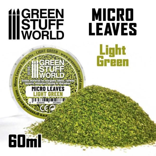 MICRO FOGLIE - Mix verde chiaro