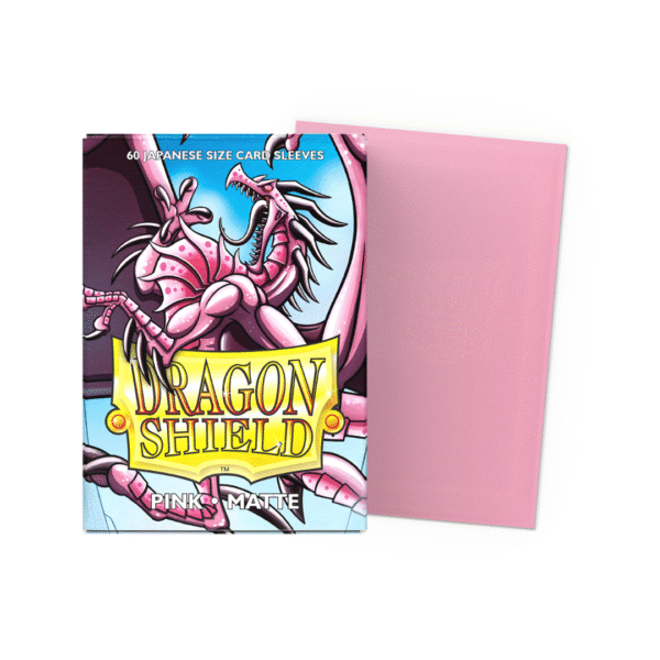 Pink - Matte Sleeves - Japanese Size