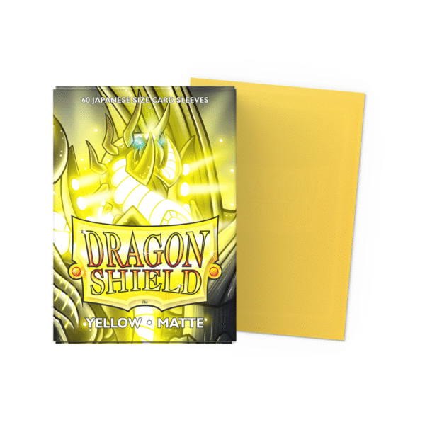 Yellow - Matte Sleeves - Japanese Size