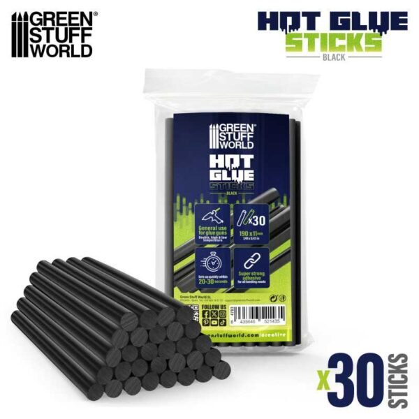 Stick di colla 11mm - Neri