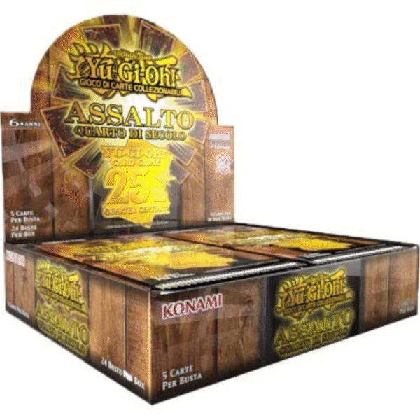 Yu-Gi-Oh! Assalto Quarto di Secolo - Box da 24 Buste - (Italiano)