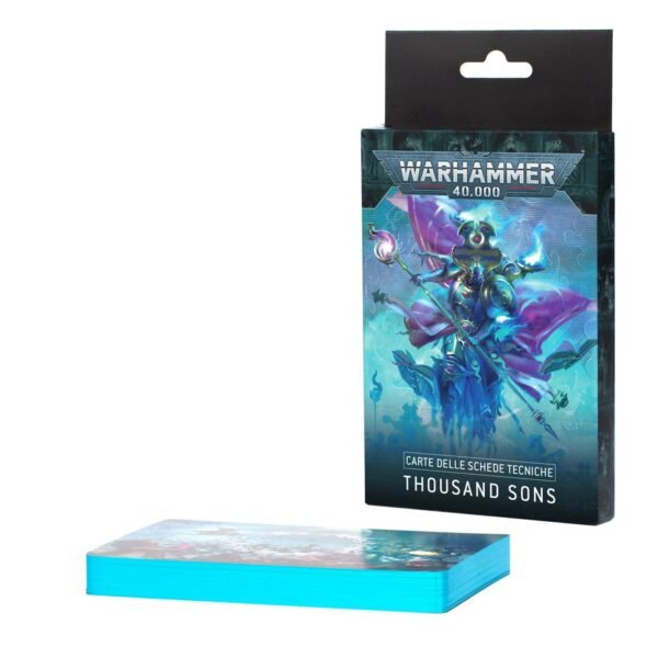 Carte delle schede tecniche: Thousand Sons (Offerta valida fino ad esaurimento scorte)
