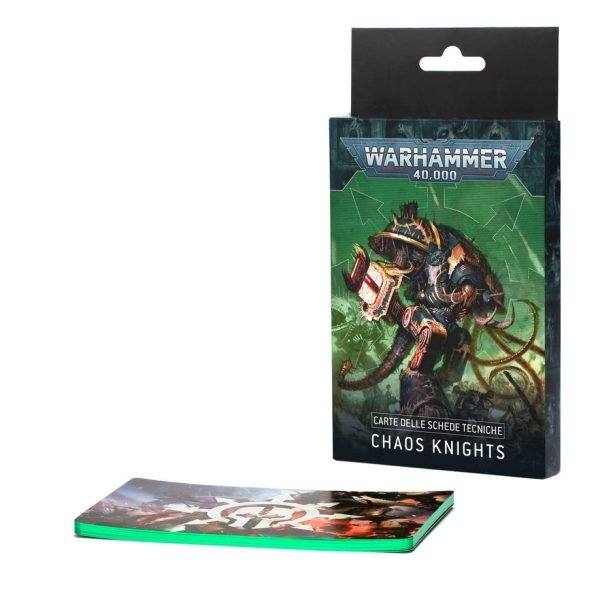 Carte delle schede tecniche: Chaos Knights (Offerta valida fino ad esaurimento scorte)