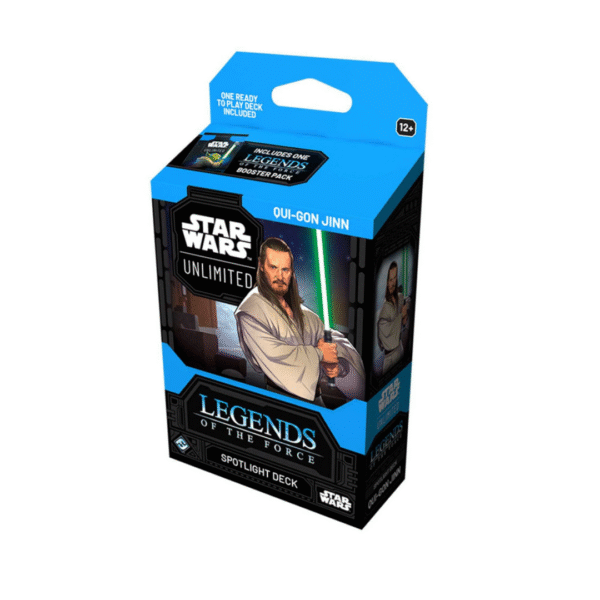 Star Wars: Unlimited - Legends of the Force - Spotlight Deck - Qui-Gon Jinn (Inglese)