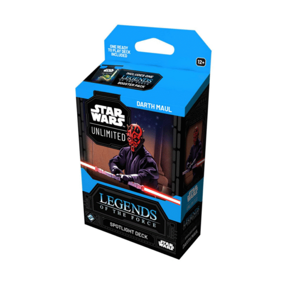Star Wars: Unlimited - Leggende della Forza - Spotlight Deck - Darth Maul (Inglese)