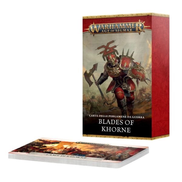 Carte delle pergamene da guerra: Blades of Khorne