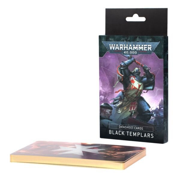 Datasheet Cards: Black Templars (Inglese)