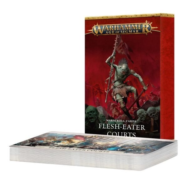 Warscroll Cards: Flesh-eater Courts (Inglese)